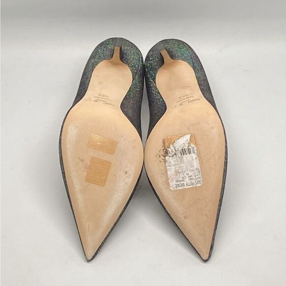 Jimmy Choo Love Iridescent Silver Pump size 38.5 - Picture 11 of 12